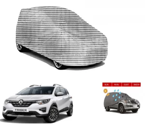 car-body-cover-check-print-renault-triber